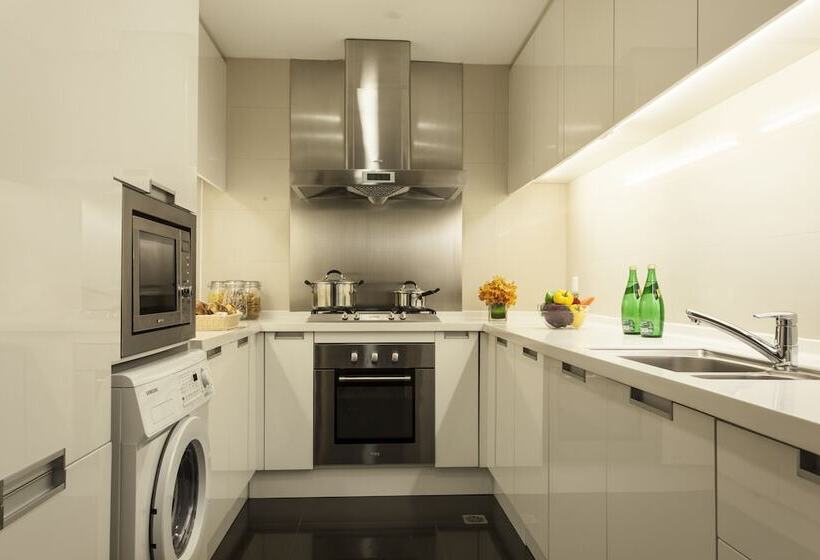 Апартаменты Ejecutiva 3 Спальни, Somerset Grand Central Dalian