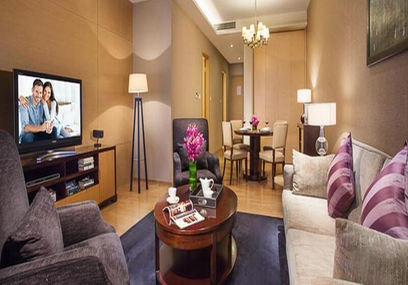 Апартаменты Премиум 1 Спальня, Somerset Grand Central Dalian