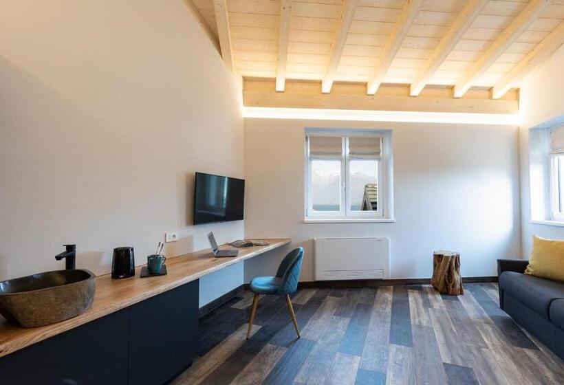 스탠다드 룸 킹사이즈 침대, Agriturismo Il Medeghino