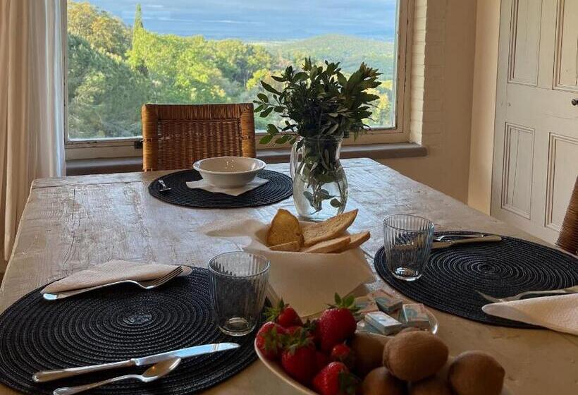 带1个卧室的带阳台的公寓, Agriturismo Il Ghiaccio