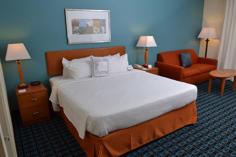 带大床的标准间, Fairfield Inn & Suites Effingham