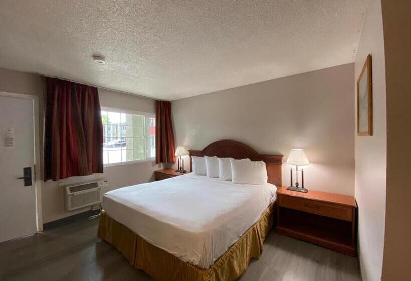 스탠다드 룸 킹사이즈 침대, University Inn Chico