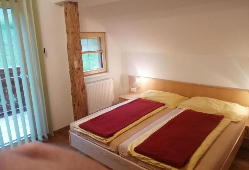 Апартаменты 1 Спальня с Балконом, Ferienhof Gindl Und Gästehaus Gindl