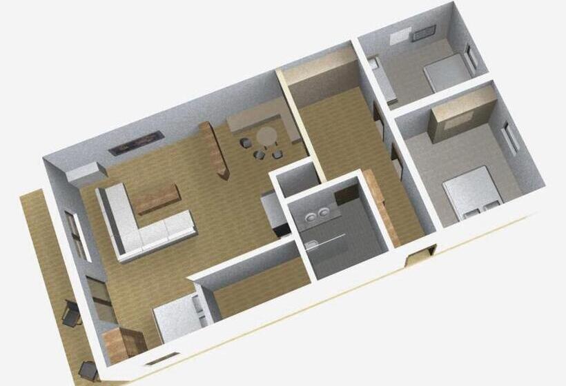 Апартаменты 2 Спальни, Gasthof Enzian