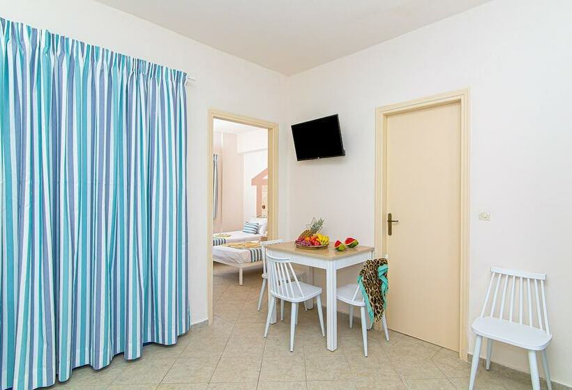 Апартаменты 1 Спальня Вид на Бассейн, Ilios Malia Hotel Resort