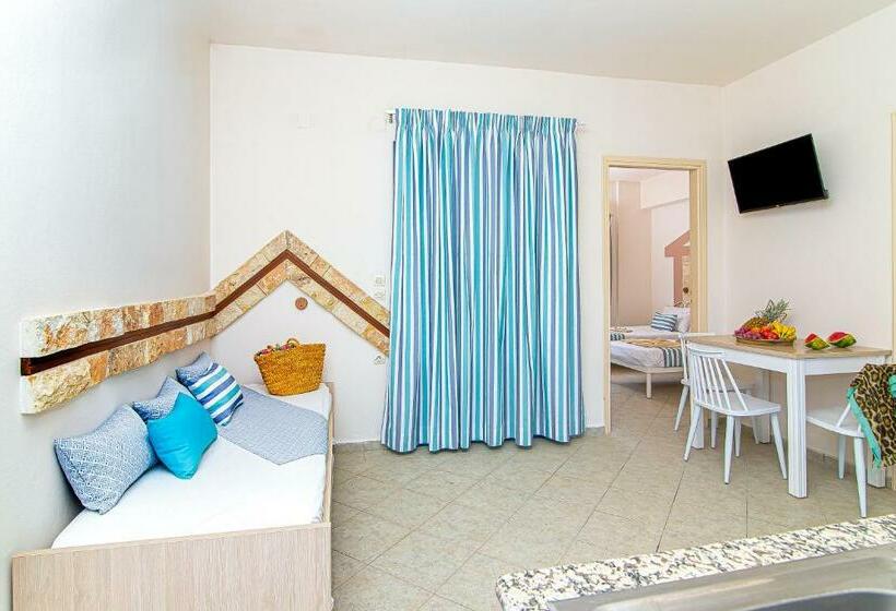 Апартаменты 1 Спальня Вид на Бассейн, Ilios Malia Hotel Resort