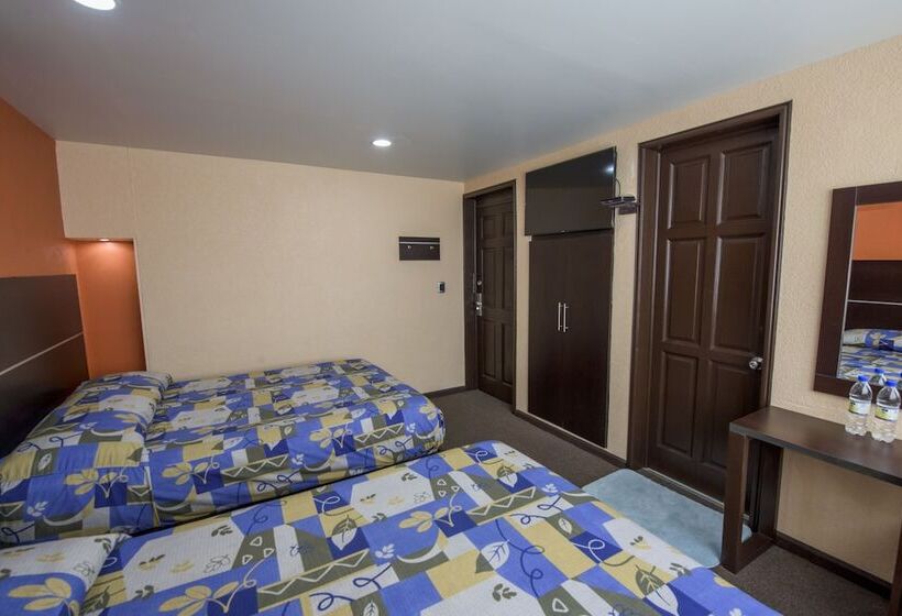 اتاق استاندارد با 2 تخت دوبل, Oaxaca Inn Reforma
