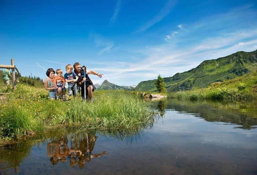 Апартаменты 2 Спальни с Балконом, Garni Alpina