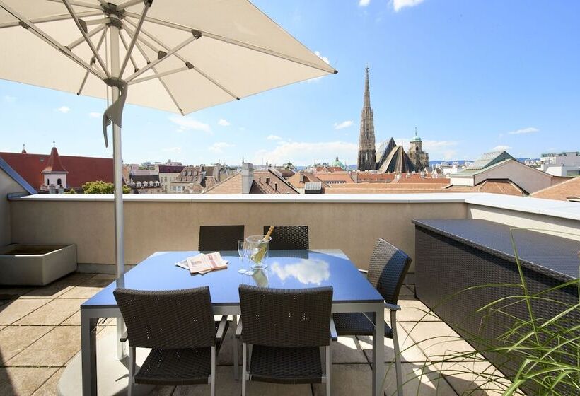 2침실 펜트하우스 아파트, Singerstrasse 21 25 Aparthotel 350m Next To St Stephen S Square