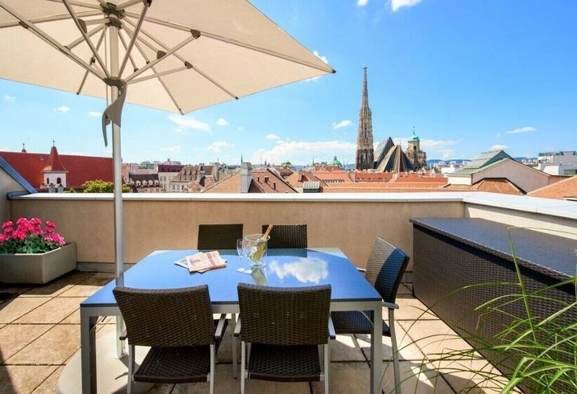 1침실 펜트하우스 아파트, Singerstrasse 21 25 Aparthotel 350m Next To St Stephen S Square
