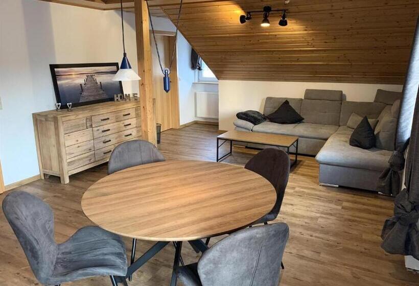 침실 1개 발코니 아파트, Landgasthaus Zum Kreuz Gbr