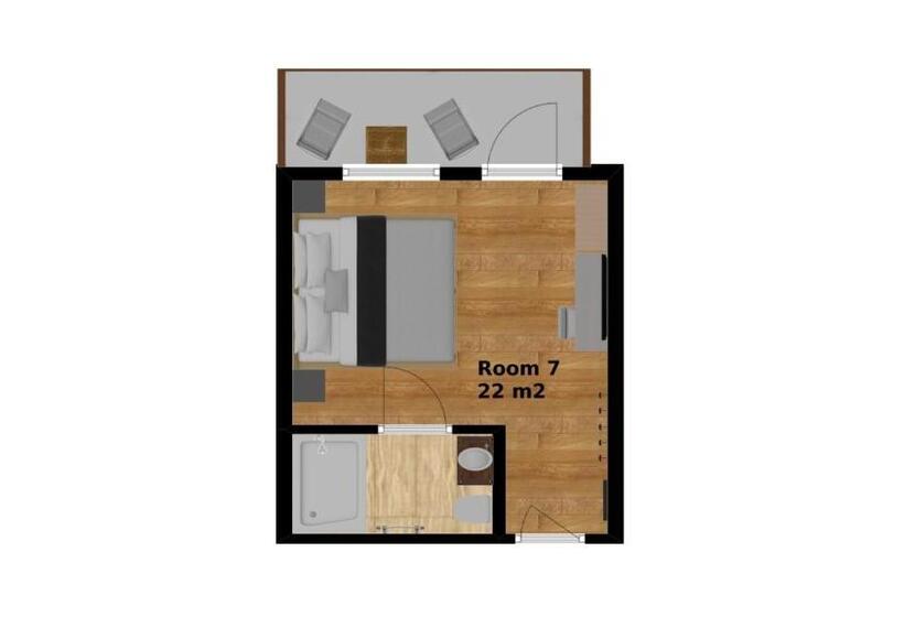 Номер Deluxe с Балконом, Pension Sonnenheim Rooms&apartments