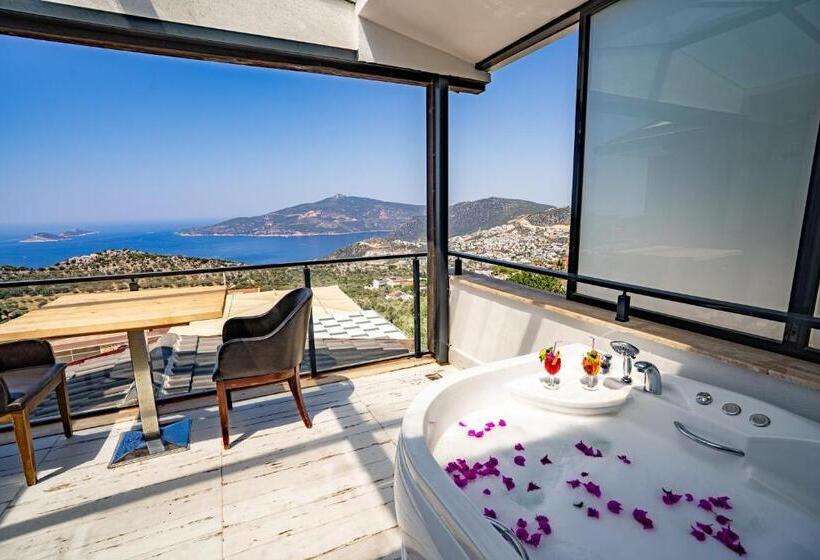 Люкс Кровать Кинг, Sultan Hotel Kalkan