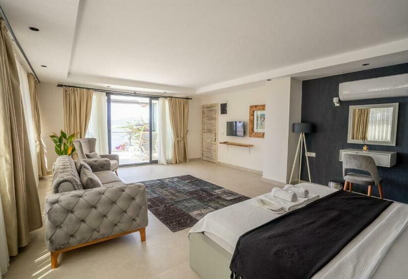 Люкс Кровать Кинг, Sultan Hotel Kalkan