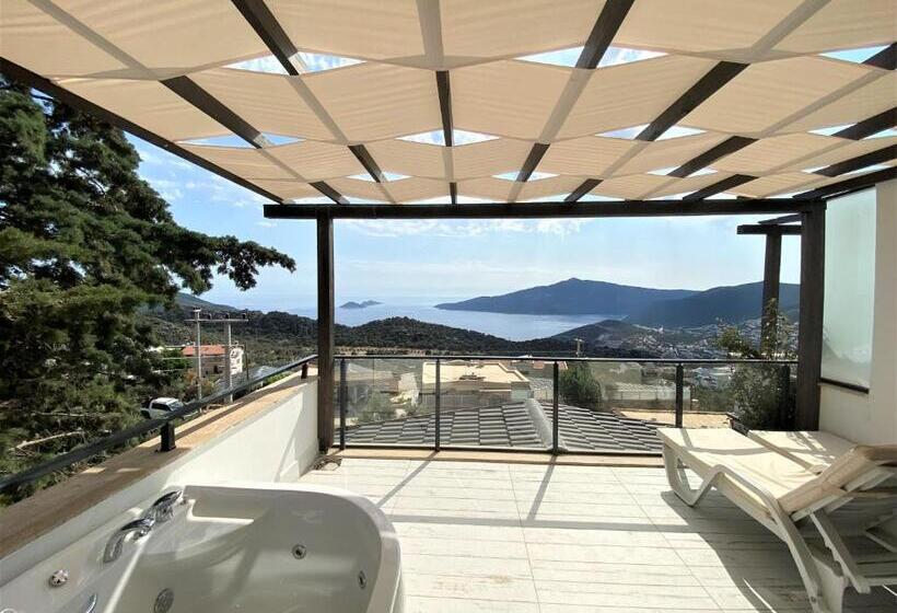Люкс Кровать Кинг, Sultan Hotel Kalkan