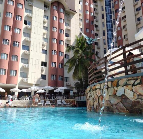Люкс Кровать Кинг, Hot Springs Flat Apart Hotel Master Luxo Com Banheira
