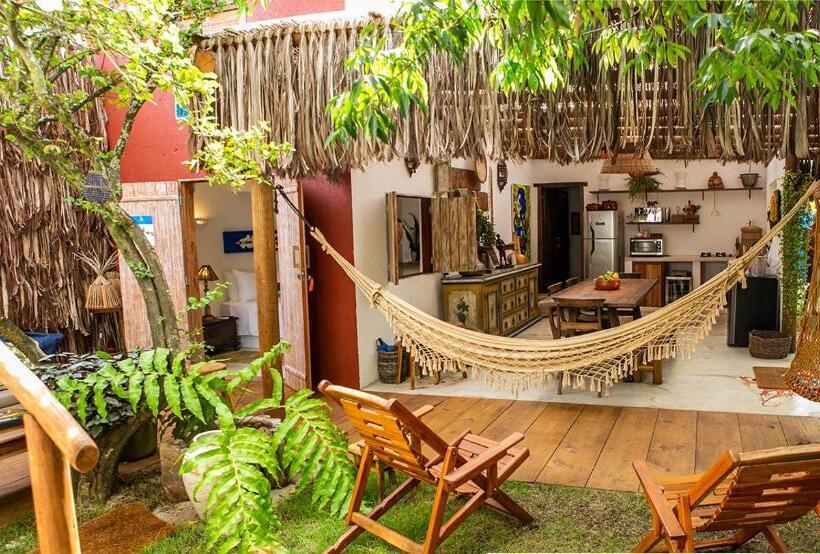 Люкс Вид на Сад, Nossa Casa Caraíva   A Melhor Localização Da Vila