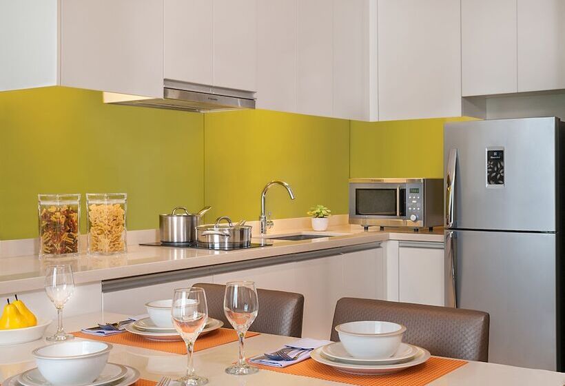 带1个卧室的豪华公寓, Citadines Salcedo Makati
