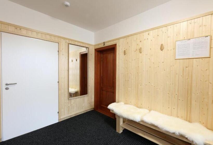 شقة غرفة نوم واحدة مزودة بشُرفة, úpatí Ještědu   Apartmány