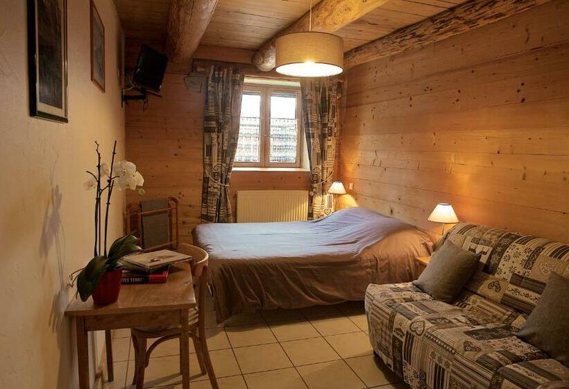 标准间带山景, La Ferme Du Mont Blanc