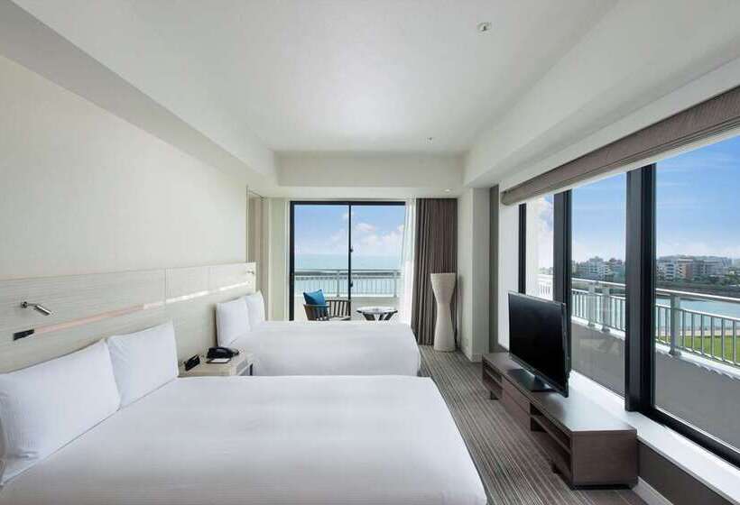 디럭스 스위트, Hilton Okinawa Chatan Resort