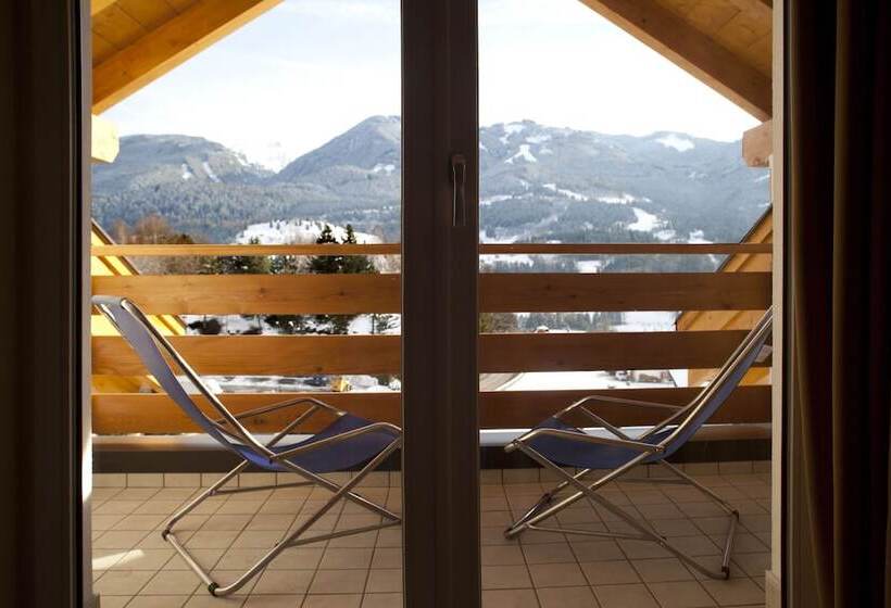 침실 2개 수피리어 아파트, Aparthotel Des Alpes