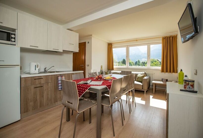 3침실 수피리어 아파트, Aparthotel Des Alpes