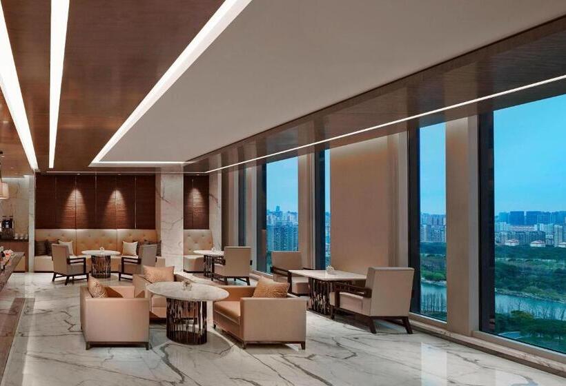 اتاق اجرایی با تخت بزرگ, Shanghai Marriott Hotel Parkview