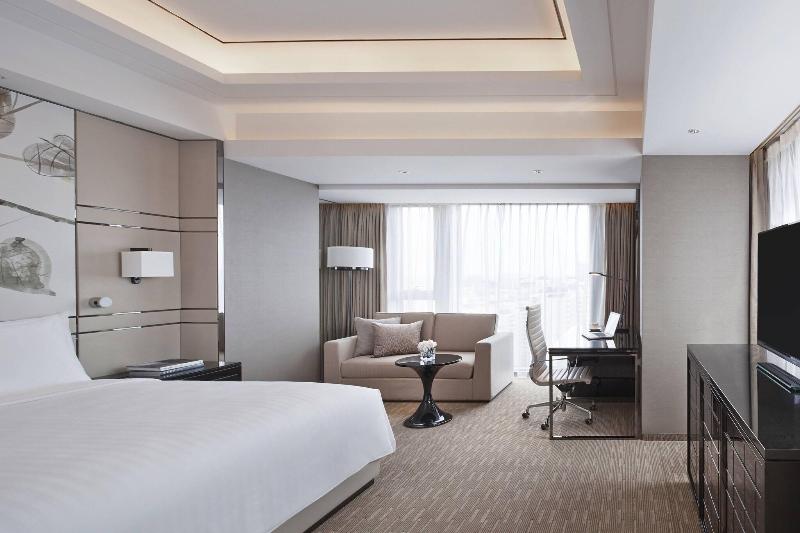 اتاق لوکس با تخت بزرگ, Shanghai Marriott Hotel Parkview