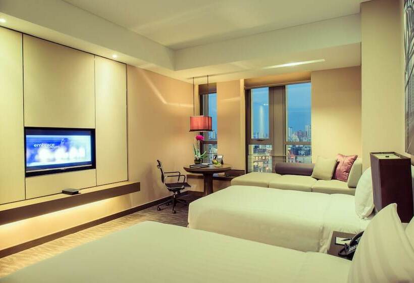 חדר פרמיום עם נוף לעיר, Pan Pacific Tianjin