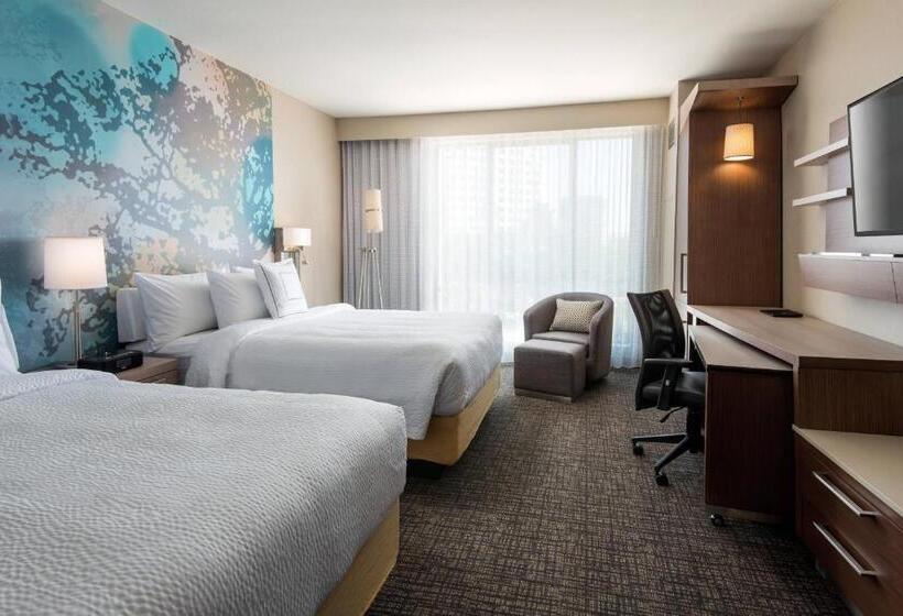 스탠다드 룸 퀸사이즈 침대, Courtyard By Marriott Irvine Spectrum