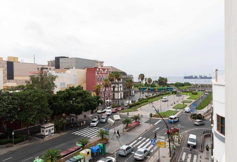 דירה בת חדר שינה 1 עם מרפסת, Vegueta Rooftop Suites By Airnest