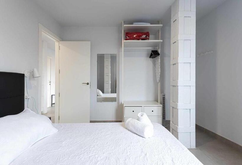 דירה בת חדר שינה 1 עם מרפסת, Vegueta Rooftop Suites By Airnest