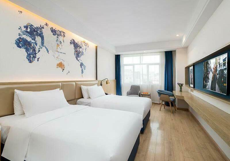 Номер Superior, Kyriad Hotel Shenzhen Pingdi Low Carbon City