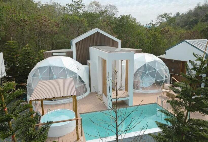 Вилла 2 Спальни, The X10 Nordic Tent And Glamping Pool Villa Khaoyai เขาใหญ่   Sha Certified