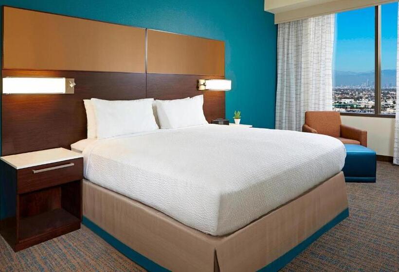 带2个卧室的套房, Residence Inn By Marriott Los Angeles Lax/century Boulevard