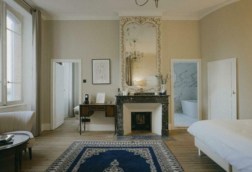 Люкс, B&b Le Domaine Des Marcoujans
