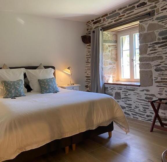 스탠다드 룸 가든 전망, Domaine De Kerdavid   Chambres D Hôtes à Remungol