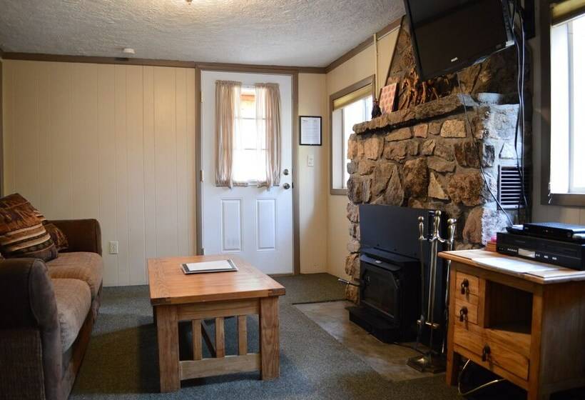 Хижина, Daven Haven Lodge & Cabins