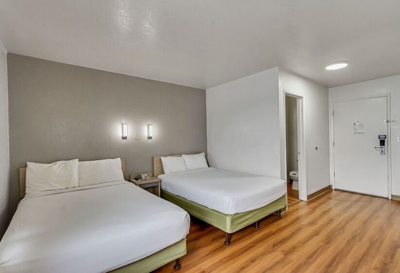 Номер Стандарт 2 Двуспальные Кровати, Motel 6 Ogden, Utdowntown