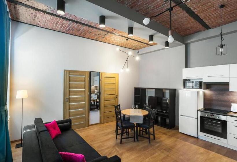 Апартаменты Пентхаус 1 Спальня, Apartamenty Centrum Częstochowa Stara Kamienica