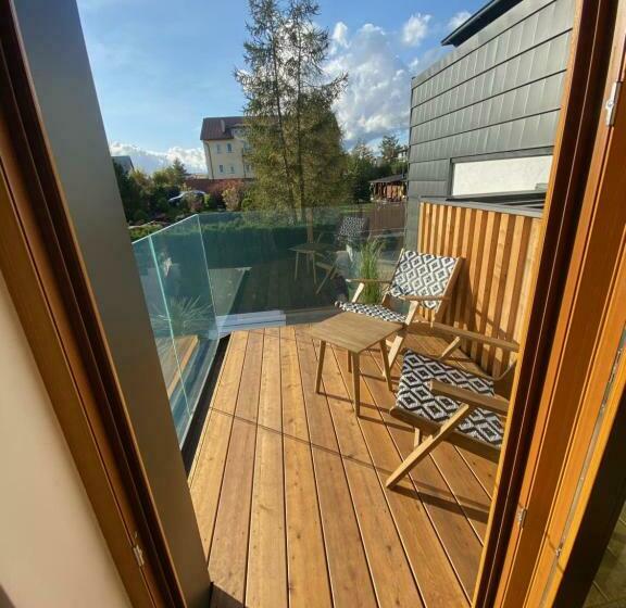 Номер Deluxe с Балконом, Nova Apartamenty Rewa