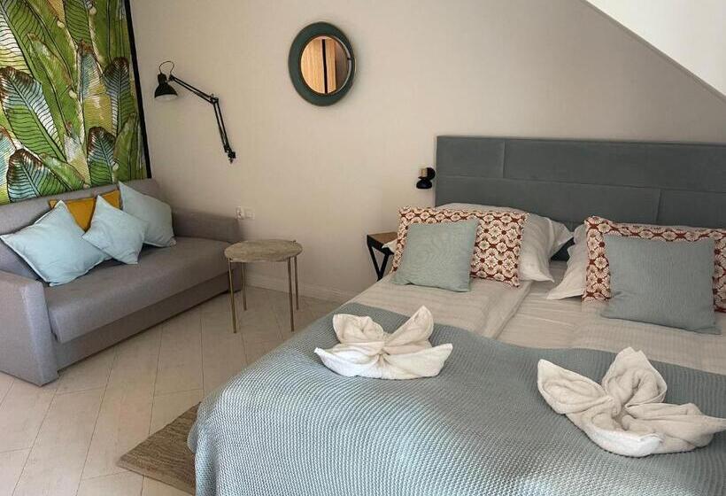 Номер Deluxe Вид на Море Боковой, Nova Apartamenty Rewa