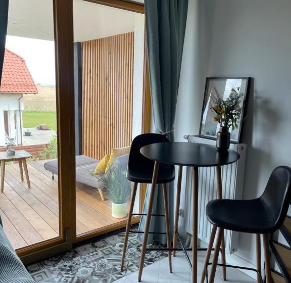 Номер Deluxe Вид на Море Боковой, Nova Apartamenty Rewa