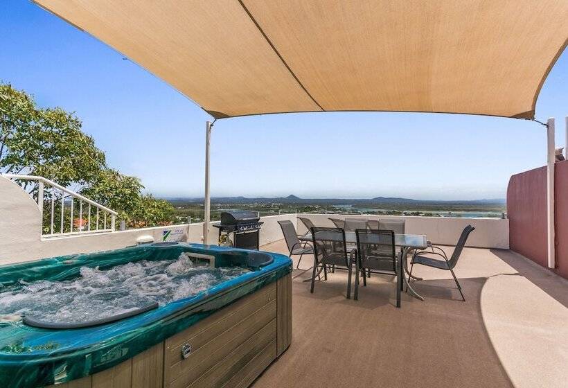1침실 펜트하우스 아파트, Bali Hai Apartments Noosa