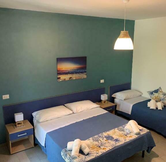 Habitació Triple Estàndard amb Vistes, B&b Giostemar   Playa Grande