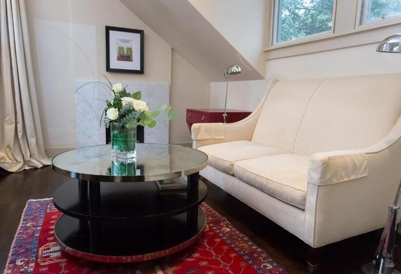 带大床的复式套间, Stonehurst Place Bed & Breakfast
