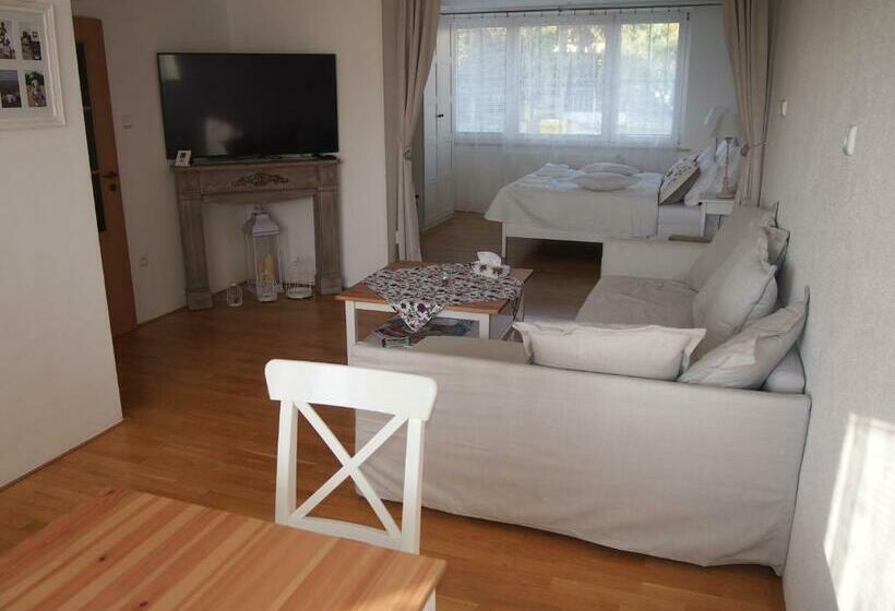 带1个卧室的带阳台的公寓, Pálava House Mikulov