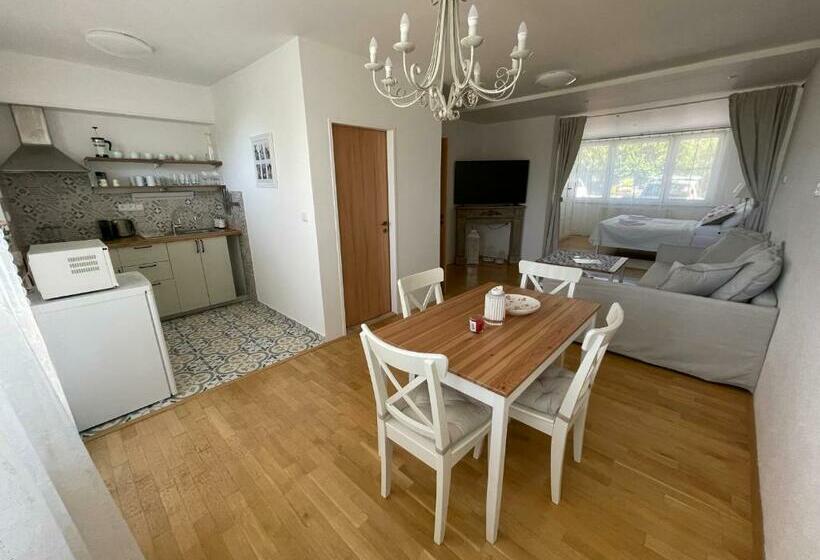 带1个卧室的带阳台的公寓, Pálava House Mikulov