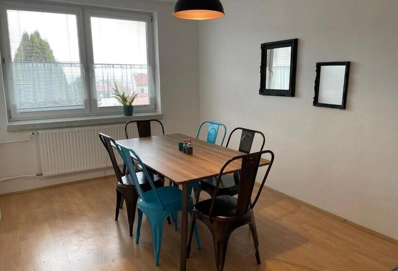 带1个卧室的带阳台的公寓, Pálava House Mikulov